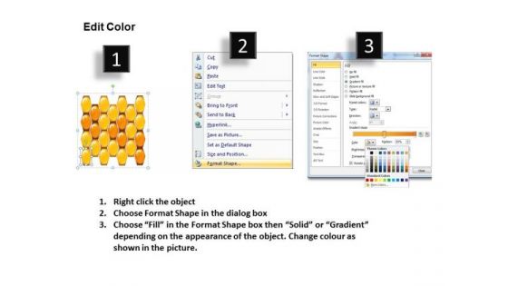 Hexagon Combs Network PowerPoint Templates Editable Ppt Slides