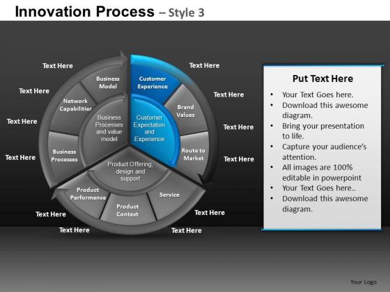 Highlight Cells Editable Process PowerPoint Slides And Ppt Diagram Templates