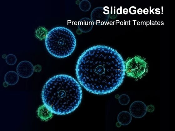 Hiv Virus Medical PowerPoint Templates And PowerPoint Backgrounds 0611