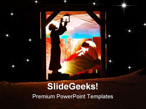 Holy Family PowerPoint Backgrounds And Templates 1210