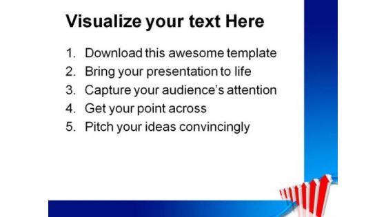 Home Prices Up Real Estate PowerPoint Templates And PowerPoint Backgrounds 0711