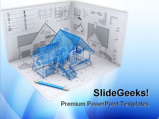 Home Project Architecture PowerPoint Themes And PowerPoint Slides 0811