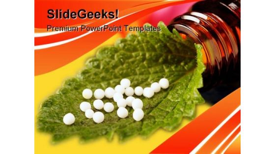Homeopathic Alternative Medical PowerPoint Templates And PowerPoint Backgrounds 0311