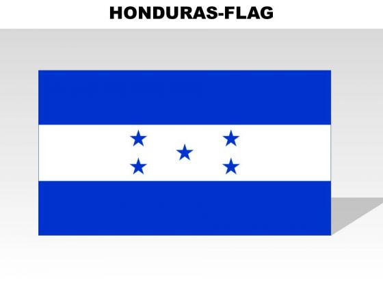 Honduras Country PowerPoint Flags