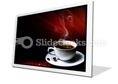 Hot Coffee PowerPoint Icon F