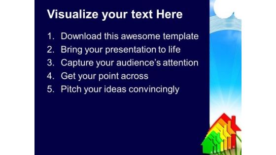 Housing Energy Efficiency Environment PowerPoint Templates And PowerPoint Themes 0812