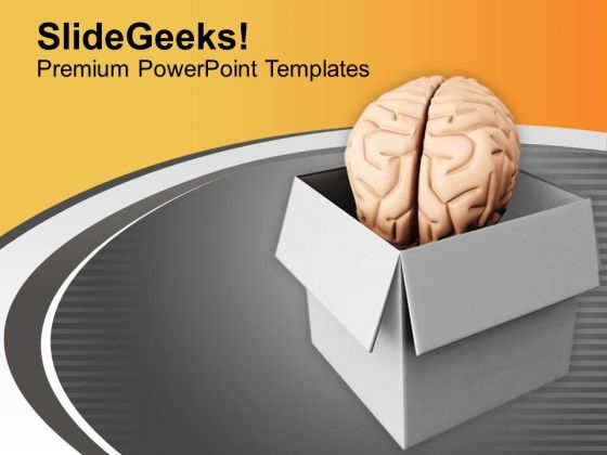 Human Brain Is Source Of Ideas PowerPoint Templates Ppt Backgrounds For Slides 0713