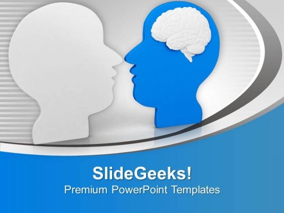 Human Brain Is Very Sharp PowerPoint Templates Ppt Backgrounds For Slides 0613