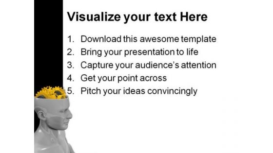 Human Gearhead Industrial PowerPoint Themes And PowerPoint Slides 0511