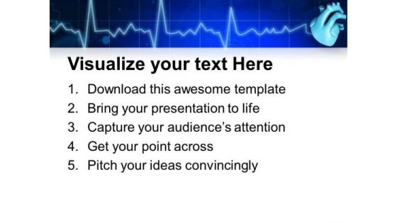 Human Heart PowerPoint Templates Ppt Backgrounds For Slides 0413