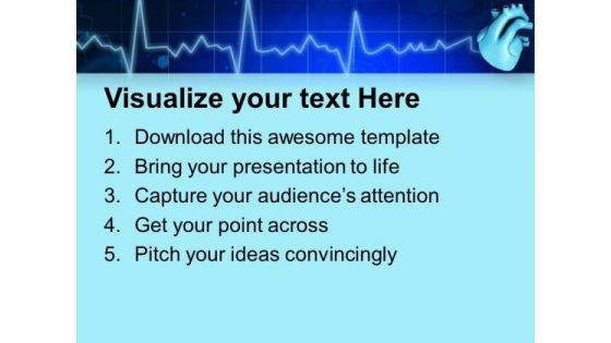 Human Heart PowerPoint Templates Ppt Backgrounds For Slides 0413