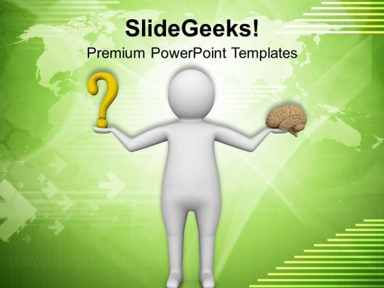 Human Mind Is Full With Curiosity PowerPoint Templates Ppt Backgrounds For Slides 0513