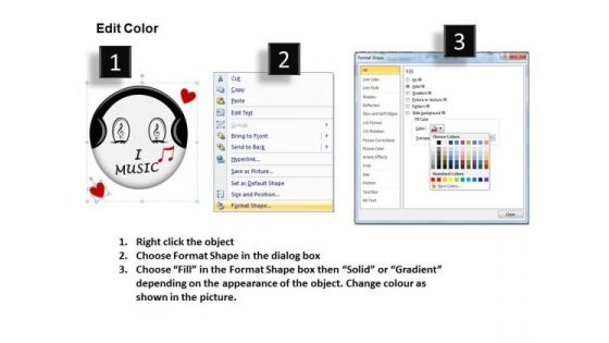 I Love Music PowerPoint Templates Editable Ppt Slides