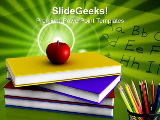 I Love School Education PowerPoint Templates And PowerPoint Themes 1012
