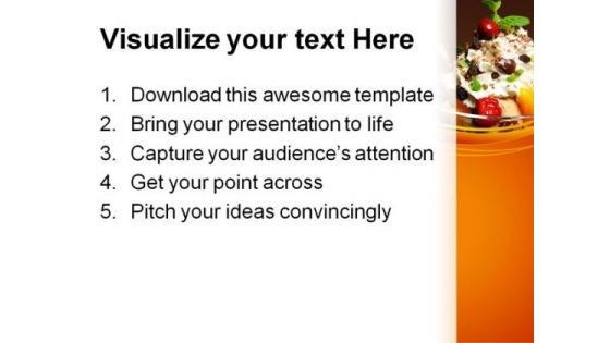 Ice Cream Food PowerPoint Themes And PowerPoint Slides 0311