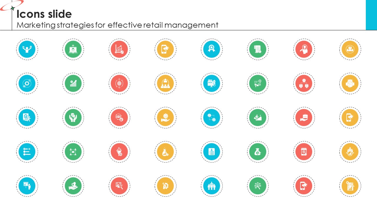 Icons Slide Marketing Strategies For Effective Retail Management