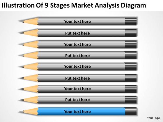 Illustration Of 9 Stages Market Analysis Diagram Ppt Personal Business Plan PowerPoint Templates