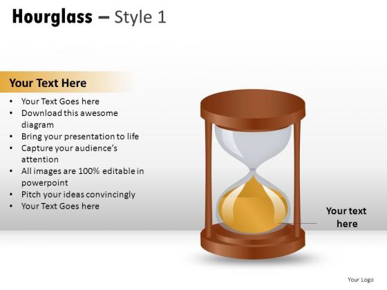 Image Isolated Hourglass 1 PowerPoint Slides And Ppt Diagram Templates