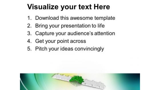 Image Of Combined Puzzle Pieces PowerPoint Templates Ppt Backgrounds For Slides 0213
