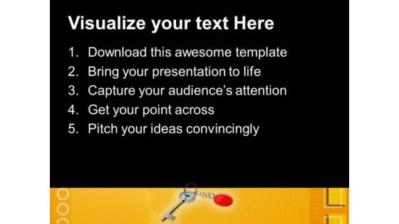 Image Of Key Chain Protection PowerPoint Templates Ppt Backgrounds For Slides 0113