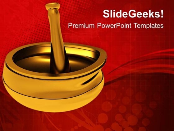 Image Of Old Golden Medicine Maker PowerPoint Templates Ppt Backgrounds For Slides 0713