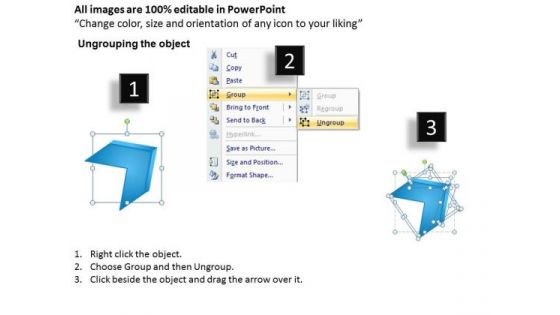 Improvement Process Arrow Chart 4 Stages Startup Business Plan Examples PowerPoint Templates