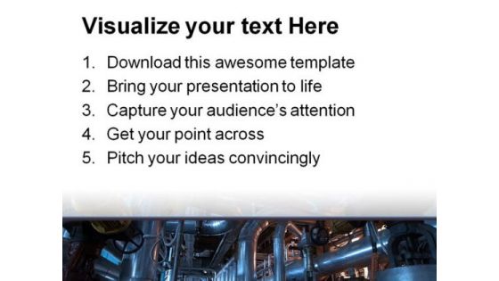 Industry Technology PowerPoint Template 0510