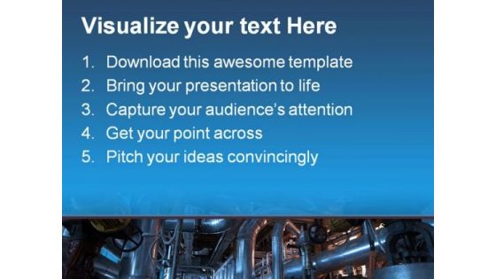 Industry Technology PowerPoint Template 0510