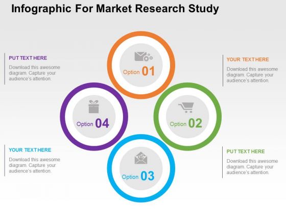 Infographic For Market Research Study PowerPoint Template