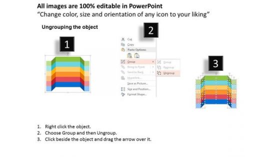 Infographic For Marketing Planning Process PowerPoint Templates