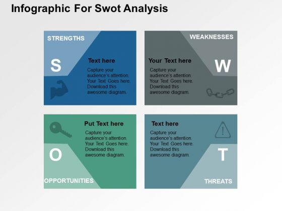 Infographic For Swot Analysis PowerPoint Template