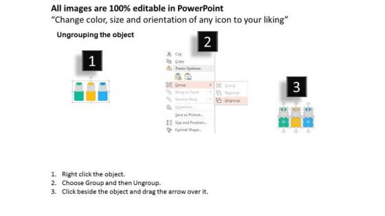 Infographic Text Boxes For Business PowerPoint Templates