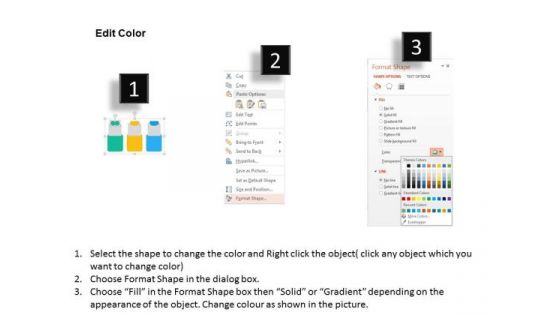 Infographic Text Boxes For Business PowerPoint Templates
