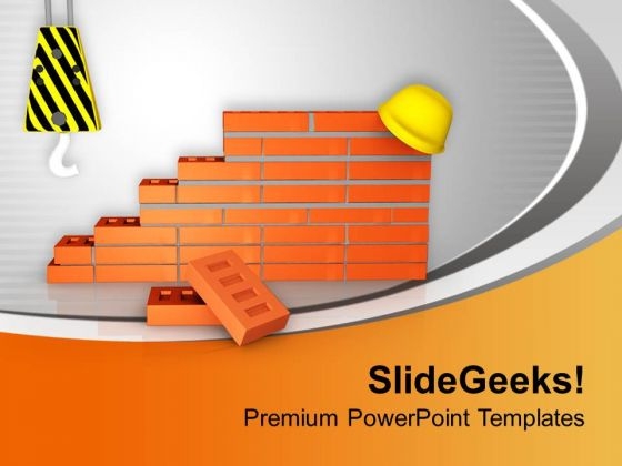 Inspect Construction Site PowerPoint Templates Ppt Backgrounds For Slides 0713