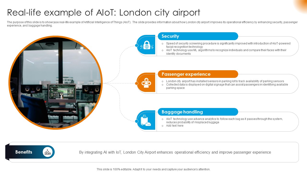 Integrating AI With IoT Real Life Example Of AIoT London City Airport IoT SS V