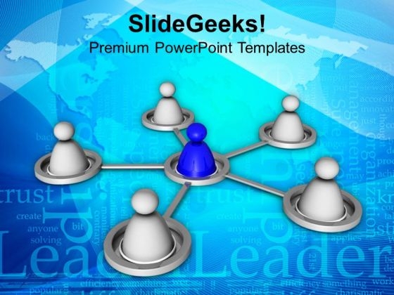 Interconnected Network Of Chess Players PowerPoint Templates Ppt Backgrounds For Slides 0213