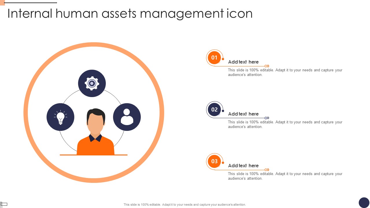 Internal Human Assets Management Icon Template Pdf