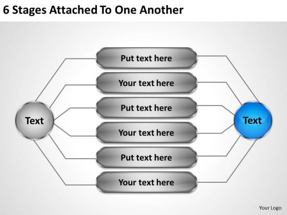 Internet Business Strategy 6 Stages Attached To One Another Implementation