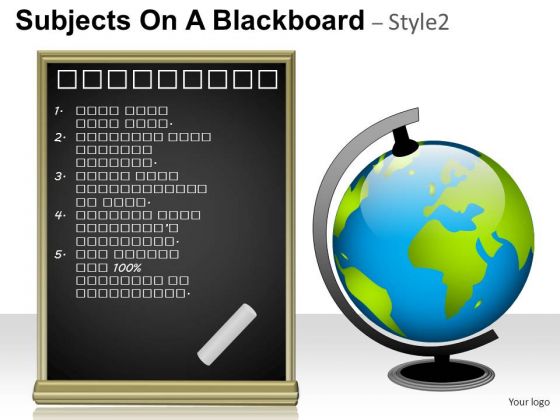 Internet Subjects On A Blackboard 2 PowerPoint Slides And Ppt Diagram Templates