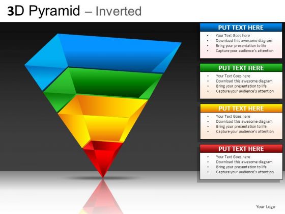Inverted Pyramid PowerPoint Slides