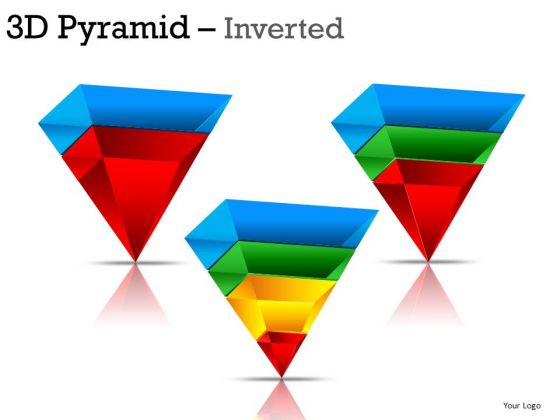 Inverted Pyramids PowerPoint Slides And Ppt Diagrams