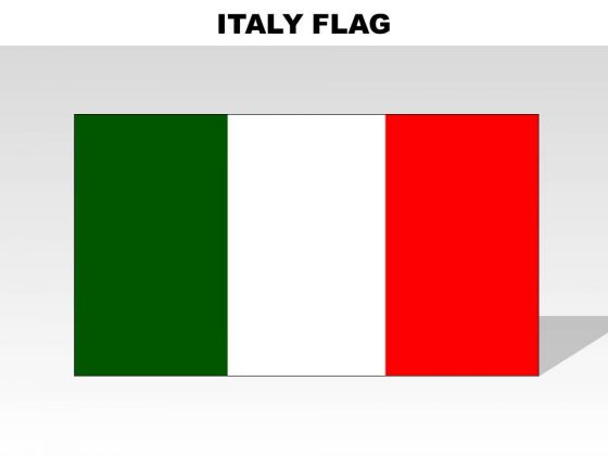 Italy Country PowerPoint Flags