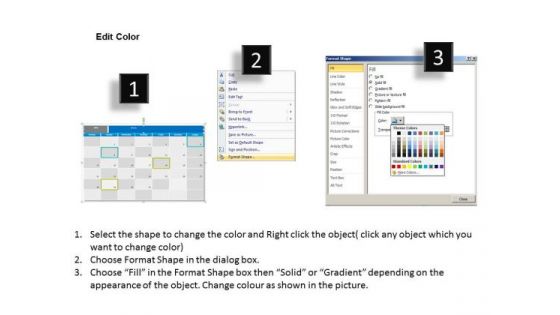 January 2013 Calendar PowerPoint Slides Ppt Templates
