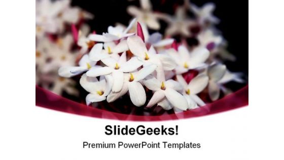 Jasmine Nature PowerPoint Templates And PowerPoint Backgrounds 0311