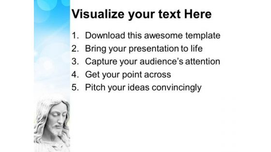 Jesus Christ Christian PowerPoint Templates And PowerPoint Themes 0712