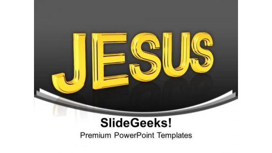 Jesus Faith Church PowerPoint Templates Ppt Backgrounds For Slides 1112