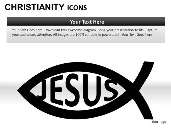 Jesus Fish PowerPoint Slides And Ppt Presentation Templates