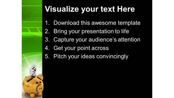 Jigsaw Puzzle Pieces Investment PowerPoint Templates And PowerPoint Themes 1012