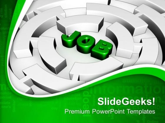 Job Search Conceptual Image PowerPoint Templates Ppt Backgrounds For Slides 0713