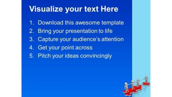 Join Our Community Puzzle Teamwork PowerPoint Templates And PowerPoint Themes 1012